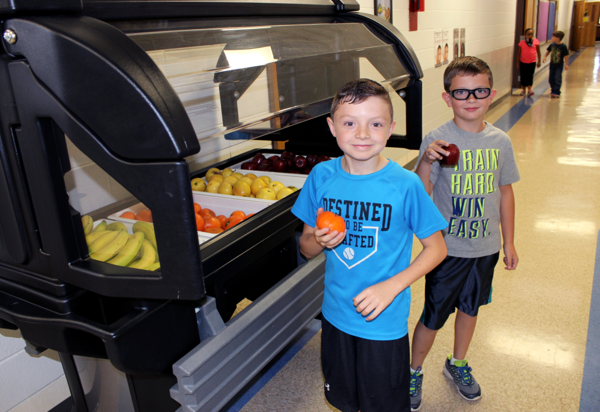 Fresh Produce Offered at All Elementary Schools