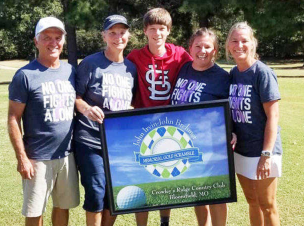 Hoffman-Boles Family Win Irwin-Brehmer Memorial Golf Scramble
