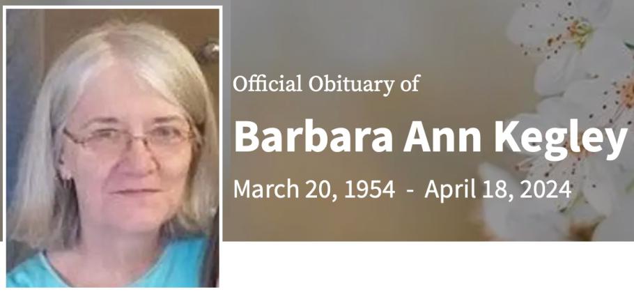 In Memory of Barbara Ann Kegley