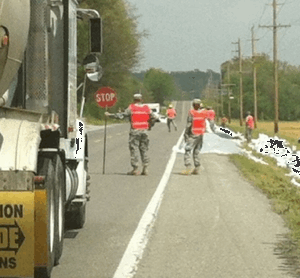1140th Missouri National Guard Saving Dutchtown