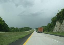 Interstate 55 in Ste. Gen County Reduced for Repairs
