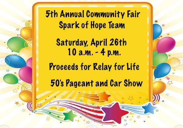 5th Annual Community Fair Set for April 26th