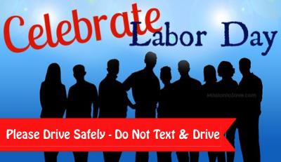 High Traffic Volumes Expected for Labor Day