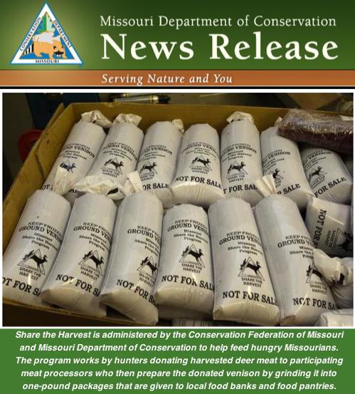 Encourage Deer Hunters to Share the Harvest