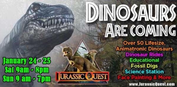 Jurassic Quest Coming to the Show Me Center