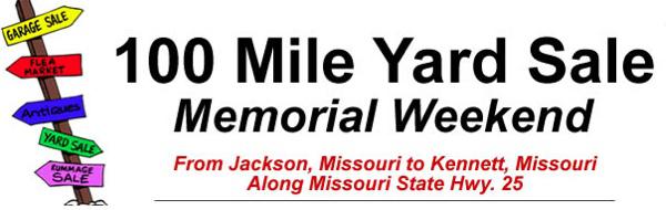 100 Mile Yard Sale Begins Thursday