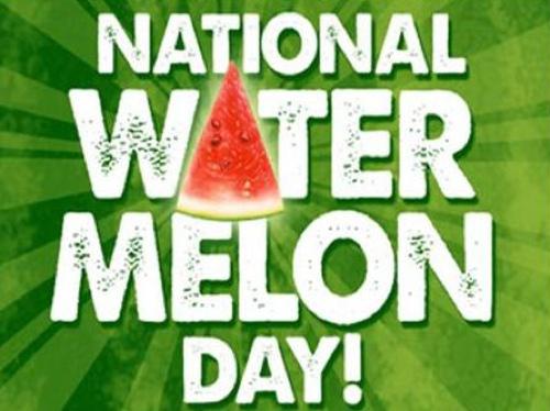 Monday is National Watermelon Day!