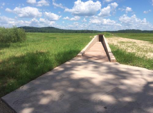 MDC Provides Accessible Duck Blind at Duck Creek