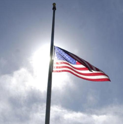 Flags Ordered to Half Staff Until Sunset Tuesday