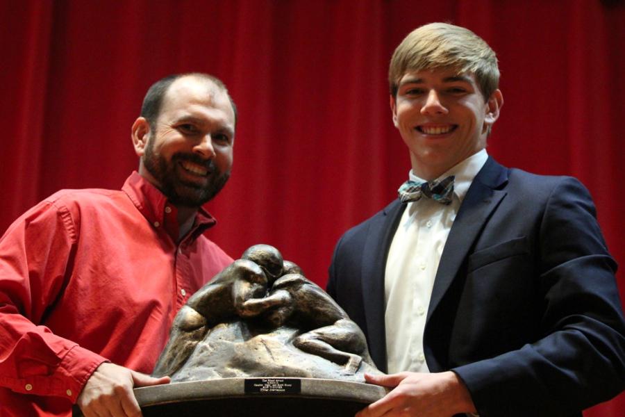 Jason Comfort Presents Charles Bland Award
