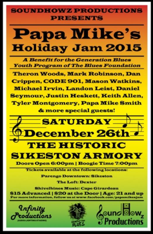 Papa Mike's Holiday Jam 2015