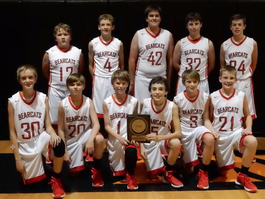 Dexter 7th Grade Bearcats Win SCAA Championship Game