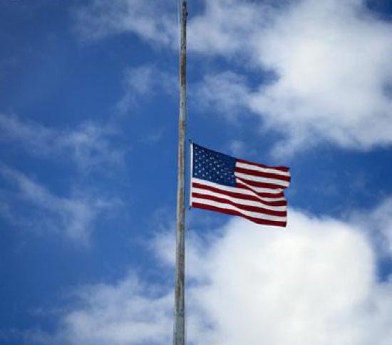 President Orders U.S. Flags to Half-Staff