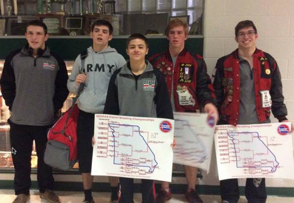 Wrestlers Earn Trip to State Championship ShowMe Times