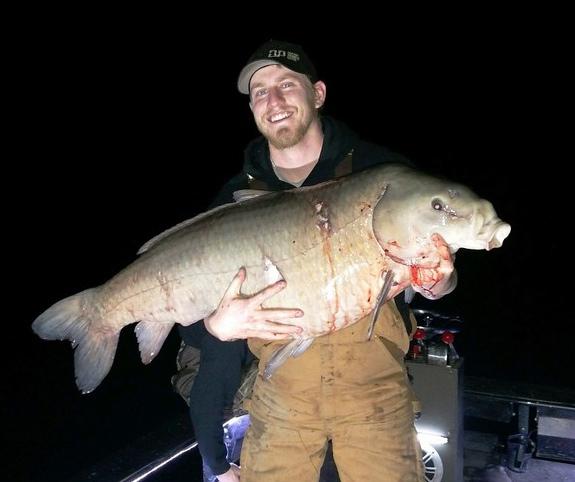 Fisherman Takes State-Record Black Buffalo