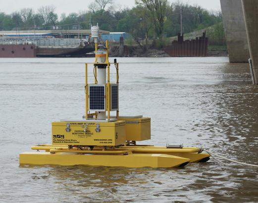 Buoy Near Bill Emerson Memorial Bridge Tests Water Quality