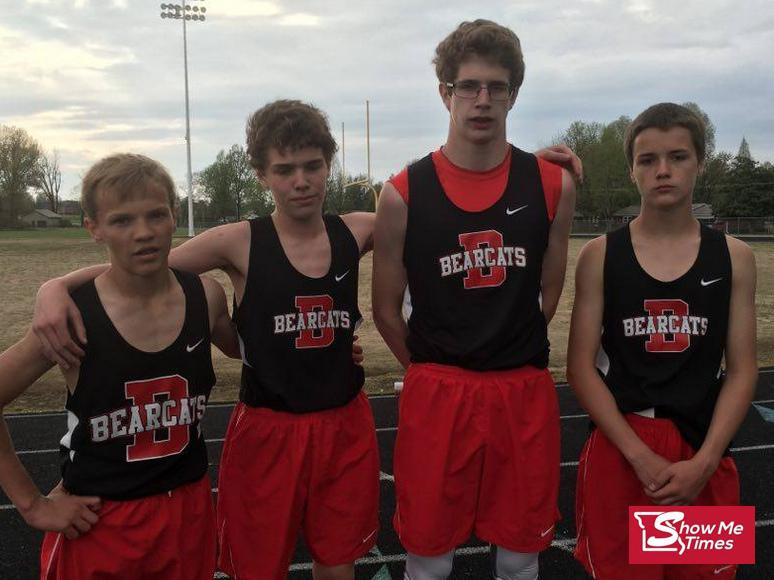 DMS Track Team Wins 1st Place at SEMO Central Conference