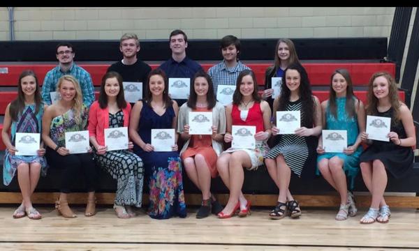 Dexter High School Names Top 10% Junior Class