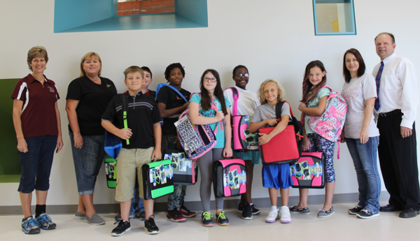 Elks Lodge Donates Back-to-School Supplies