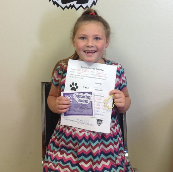 Victoria Irish Earns Positive Office Referral