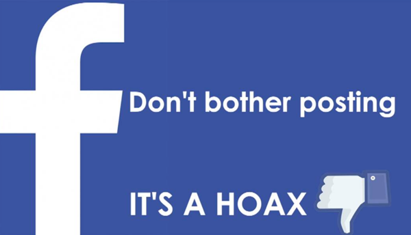 Facebook Hoax Circulating AGAIN!