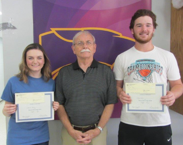 Dexter Elks October Students of the Month