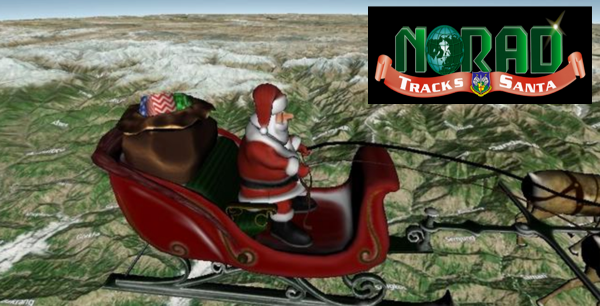 Want To Track Santa Claus as He Travels Around the World? You Can with NORAD!