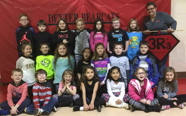 Second Grade Students Earn 3Rs Flag