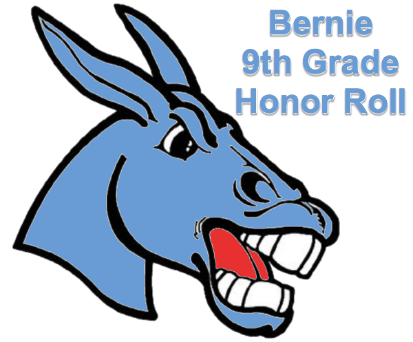 9th Grade Honor Roll Announced at Bernie High School