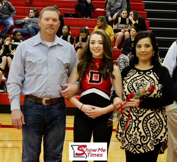 2017 Winter Sports Senior Night Featuring Haley Cornett