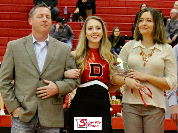 2017 Winter Sports Senior Night Featuring Taryn Fortner