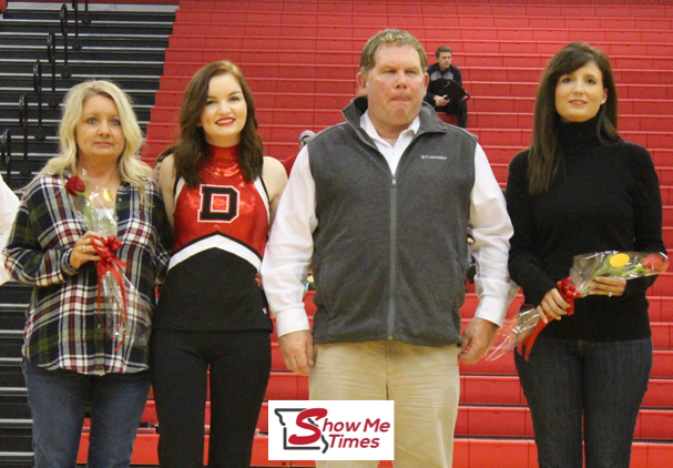 2017 Winter Sports Senior Night Featuring Myca Sutton