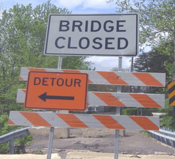 Route H in Stoddard County Closed for Bridge Repairs