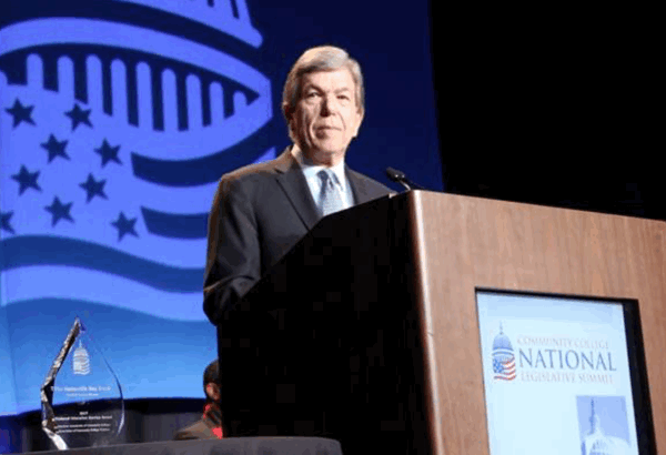 Blunt Honored with National Education Service Award