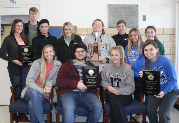 Bernie Sr. Beta Students Place at State Convention