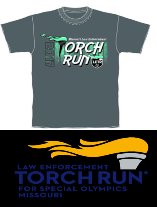 Dexter PD Selling Shirts for Special Olympics Torch Run