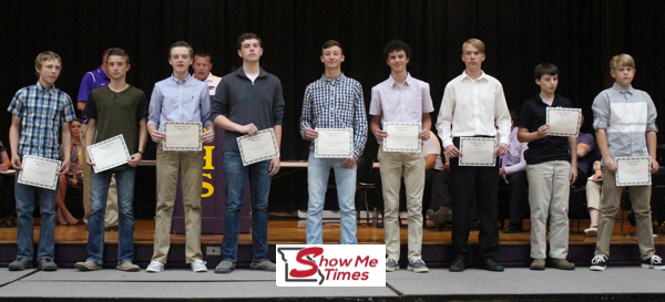 Bloomfield Middle School 7th Gr. Boys Basketball Awards