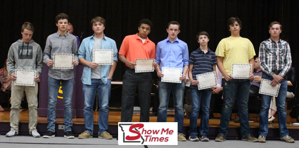Bloomfield Middle School 8th Gr. Boys Basketball Awards