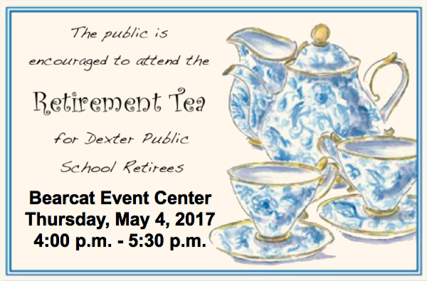 Retirement Tea Set to Honor Teachers
