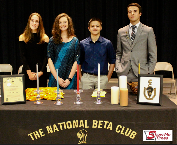 DHS Sr. Beta Officers Installed