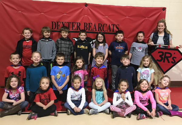 First Grade Classroom Earns 3Rs Flag