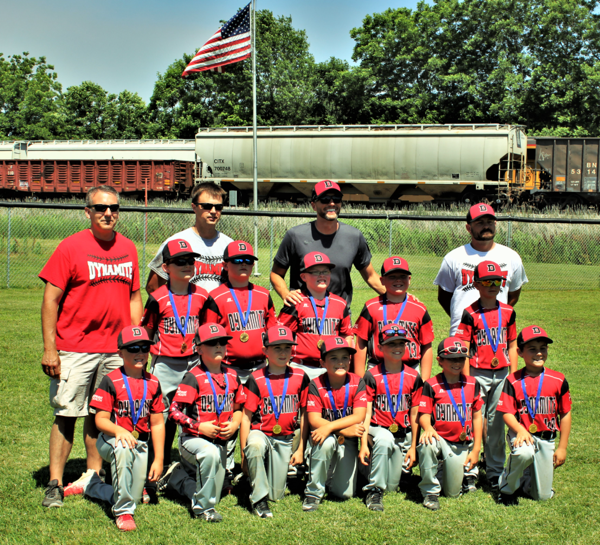 Dexter Dynamite 8 Wins Chaffee Invitational Baseball Tournament