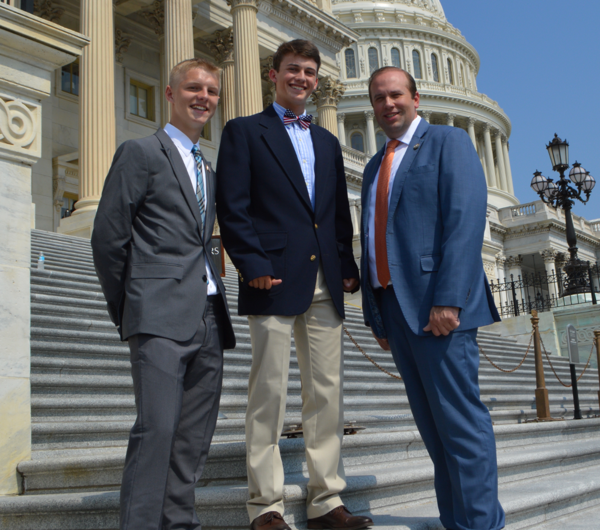 Local Students from SEMO Electric Coop Visit with Rep. Smith