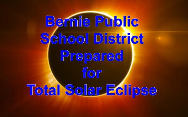 Bernie School District to View Solar Eclipse on Monday