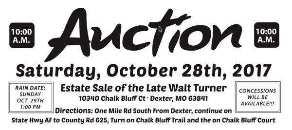 Estate Sale of the Late Walt Turn