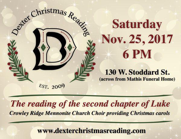 2017 Dexter Christmas Reading