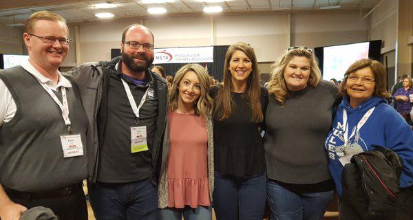 Educators Attend MSTA Convention in Columbia