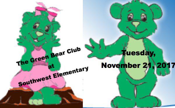The Green Bear Club is Coming to Dexter Schools