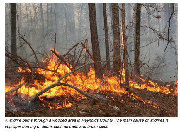 MDC Encourages People to Help Prevent Wildfires
