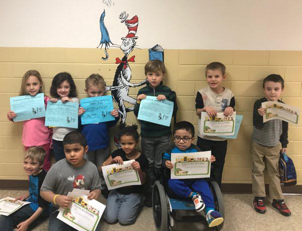 S.W. Elementary Honors Kindergarten Students with Positive Office Referrals
